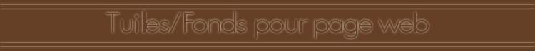 Tuiles/Fonds pour page web
