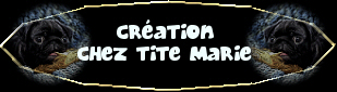 Cration Chez tite Marie